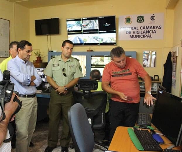 Cámaras de seguridad resguardaron integridad de curicanos en Mayo