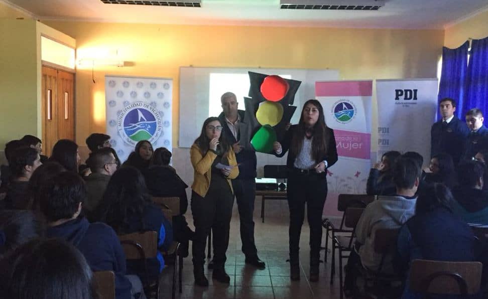 Incentivan a la comunidad de Vichuquén y Llico a denunciar hechos de violencia contra la Mujer