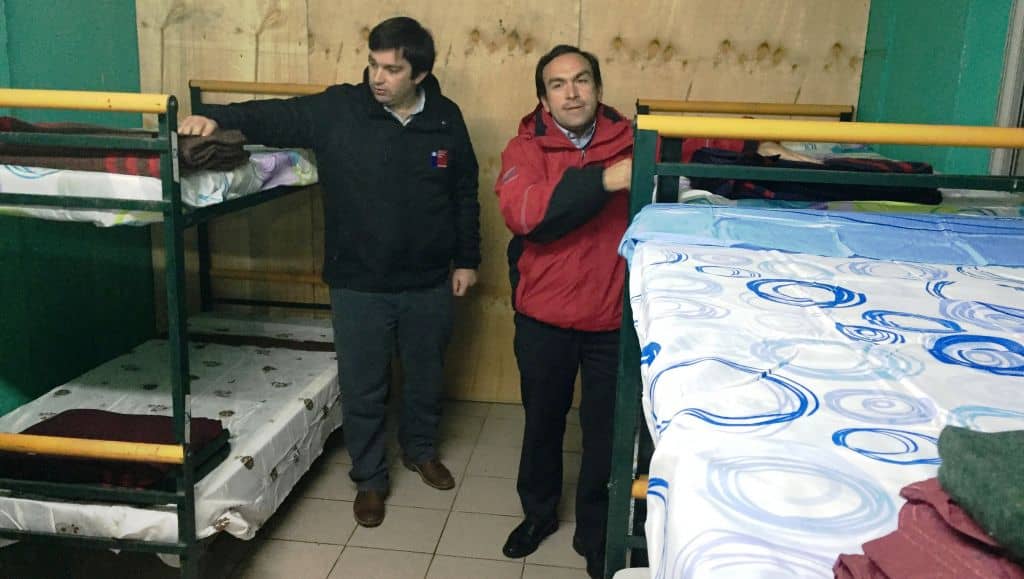 Habilitan albergue para personas en situación de calle en Talca