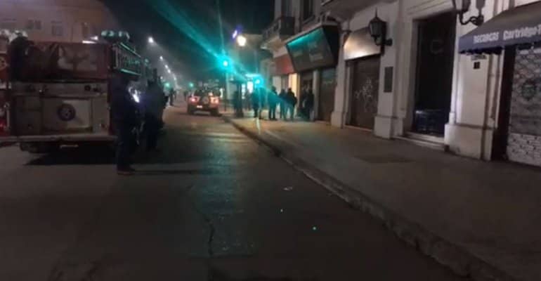 Descubren “túnel” diseñado para robar la bóveda de un banco en pleno centro de Talca