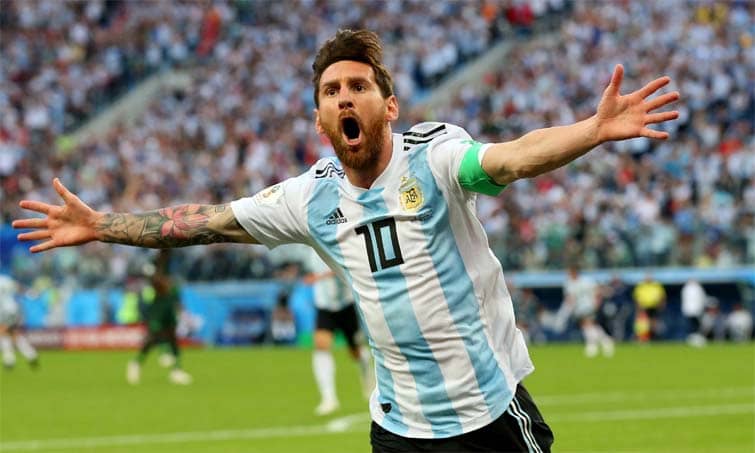 Argentina vence a Nigeria y clasifica a octavos de final de Rusia 2018