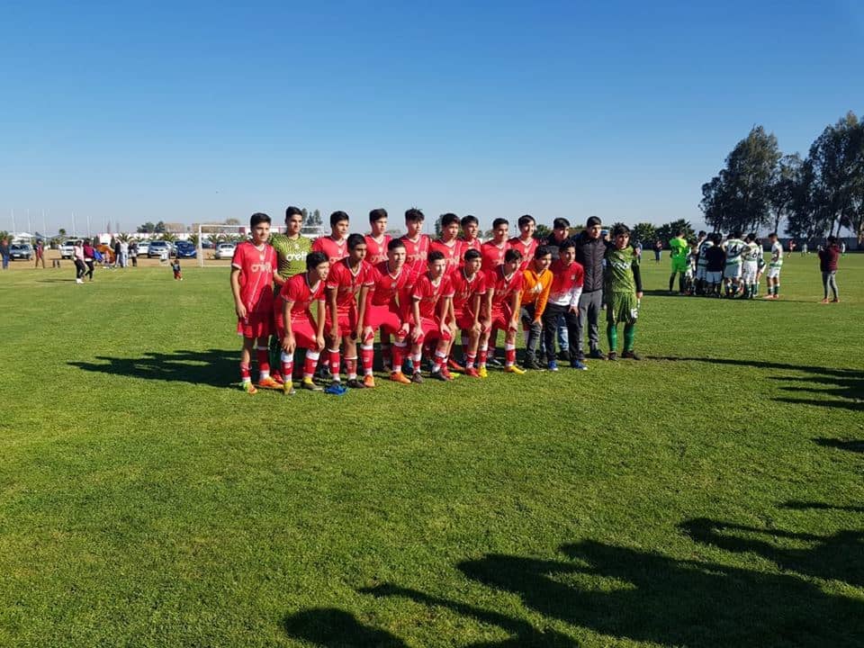 Categoría Sub 14 de Curicó Unido se instaló en el cuadrangular final del Torneo Nacional