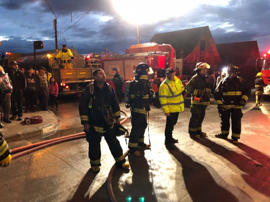 Galería: Fuerte incendio en Corral de Piedra