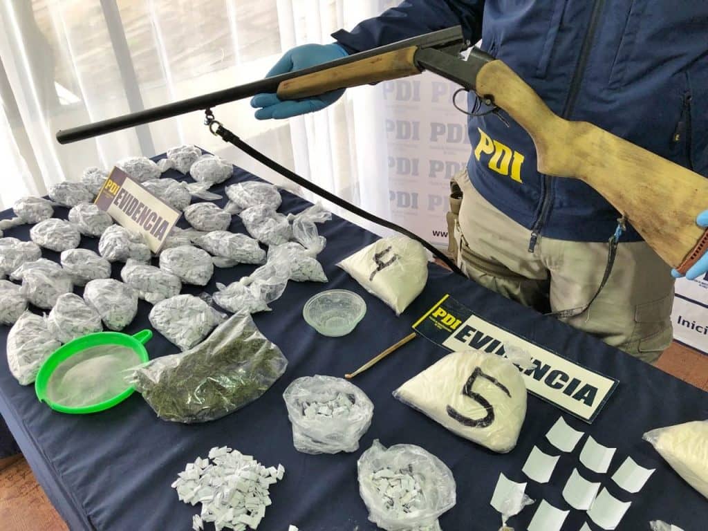 PDI desbarató banda de narcotráfico que operaba en Parral