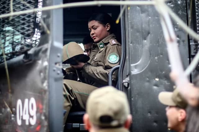 La historia tras la oficial haitiana que llegó a Carabineros