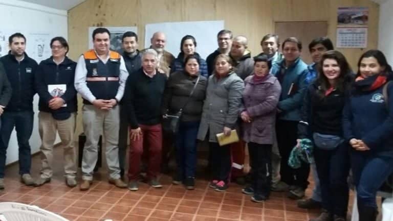 Comunidad maucha previene riesgo de incendios forestales