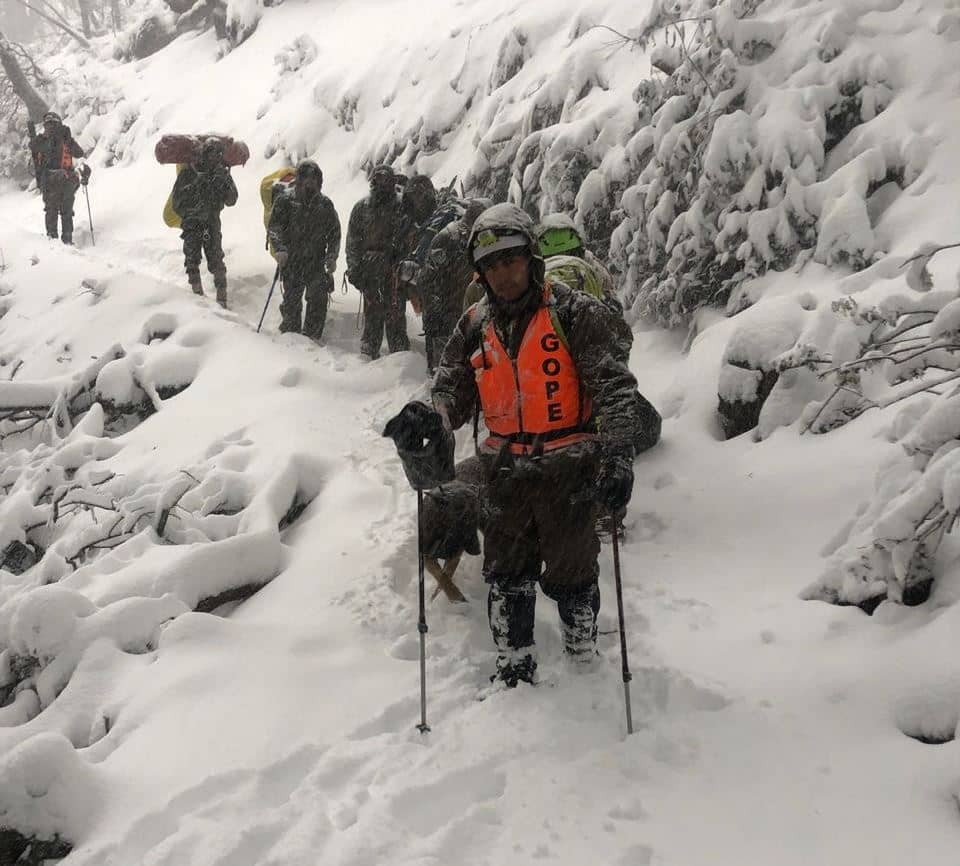 GOPE realizó curso de montaña y frontera a segundo grupo de Carabineros