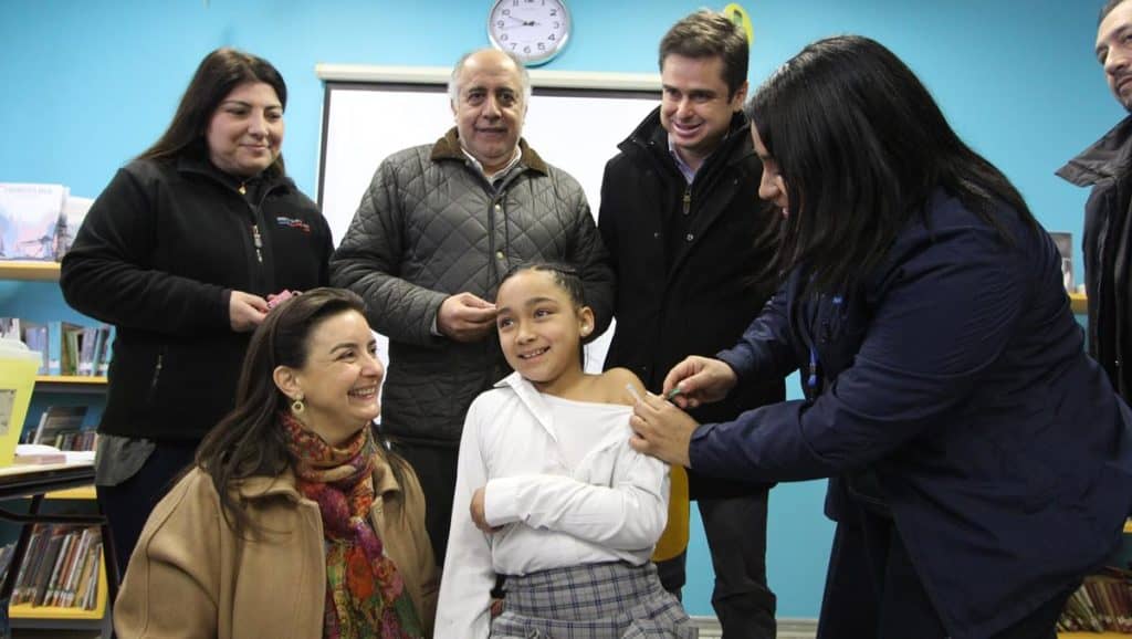 Se lanzó oficialmente vacunación contra VPH en Curicó