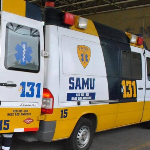 Con diversas lesiones resultó mujer atropellada en Yungay con Montt