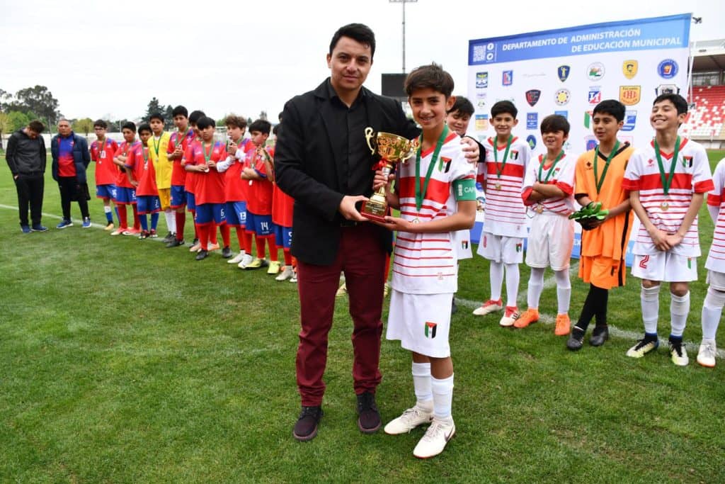 Escuela Palestina se tituló monarca Sub 12 en la Copa de Campeones