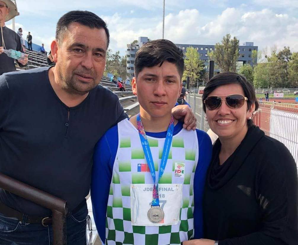 Elías Valdés obtuvo medalla de plata en los Juegos Nacionales Escolares