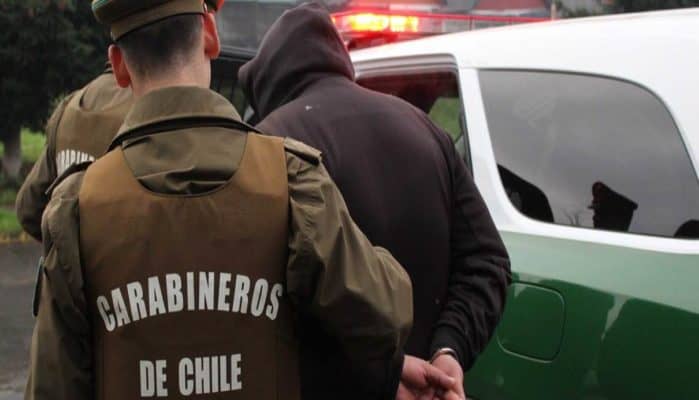 Detienen a delincuente que integraba peligrosa banda de asaltantes en Curicó
