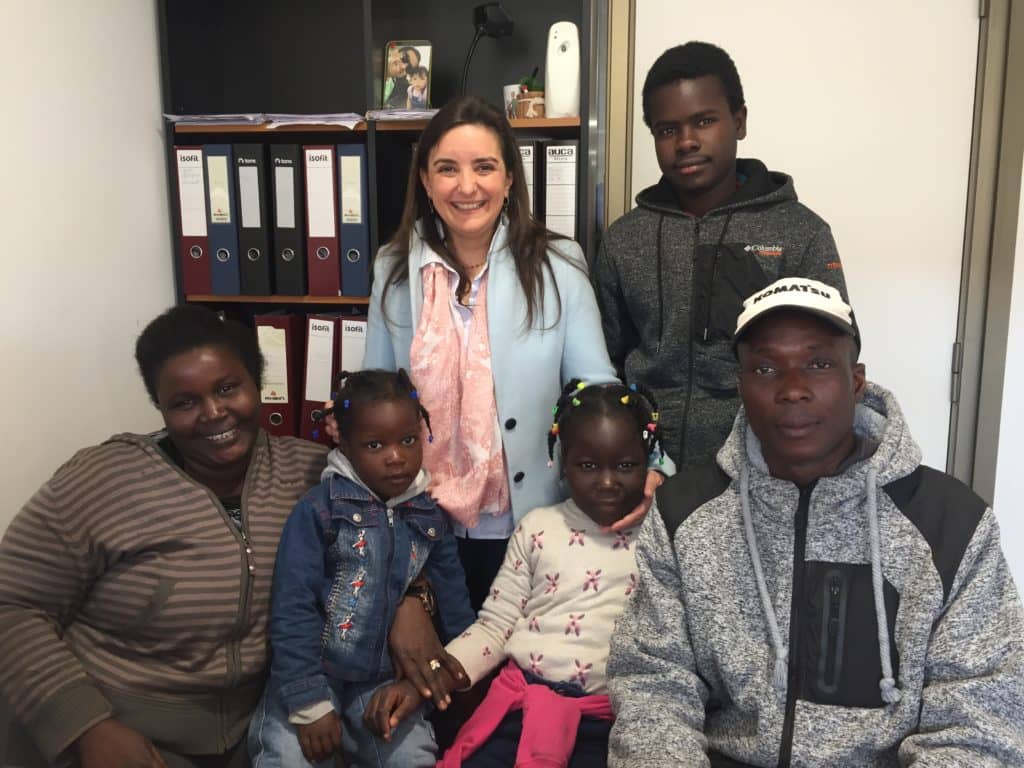 Extranjería estampó primeras visas a niños haitianos