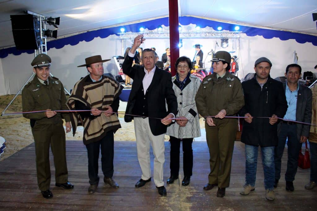 Ramadas oficiales de Rauco fueron inauguradas en Palquibudi