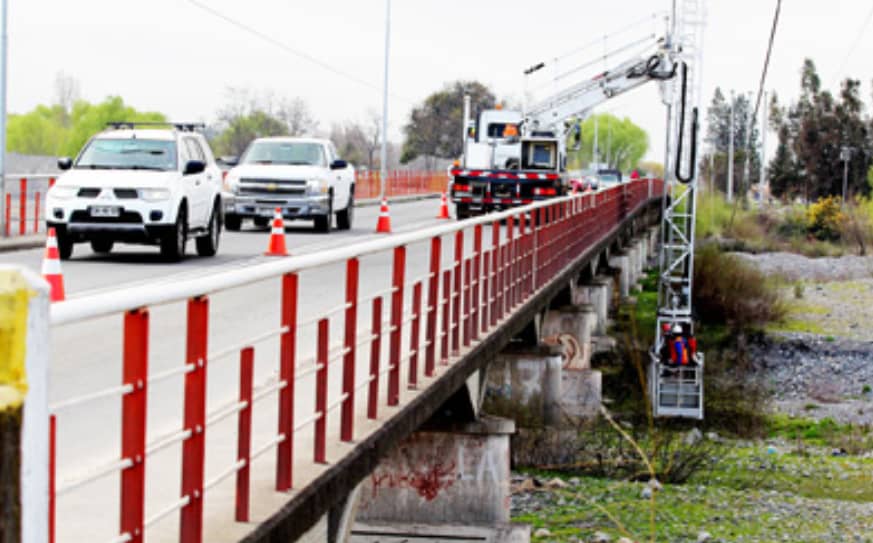 Puente Rauco pasó la prueba de camión inspector