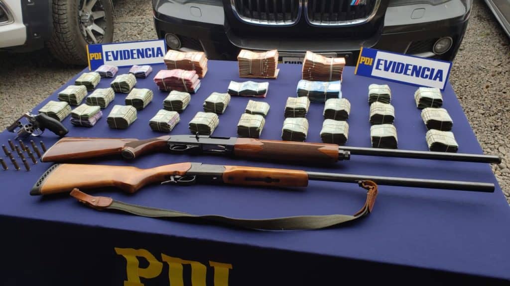 Duro golpe al tráfico de drogas asestó la PDI de Curicó