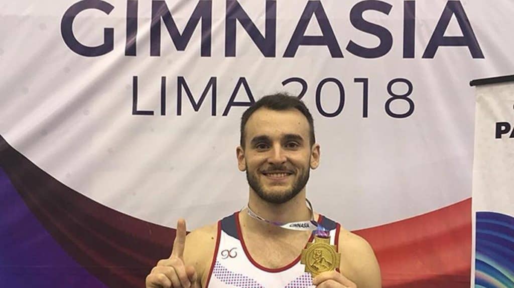 Brillante Tomás González sigue haciendo historia: Ganó oro en Panamericano de gimnasia en Lima