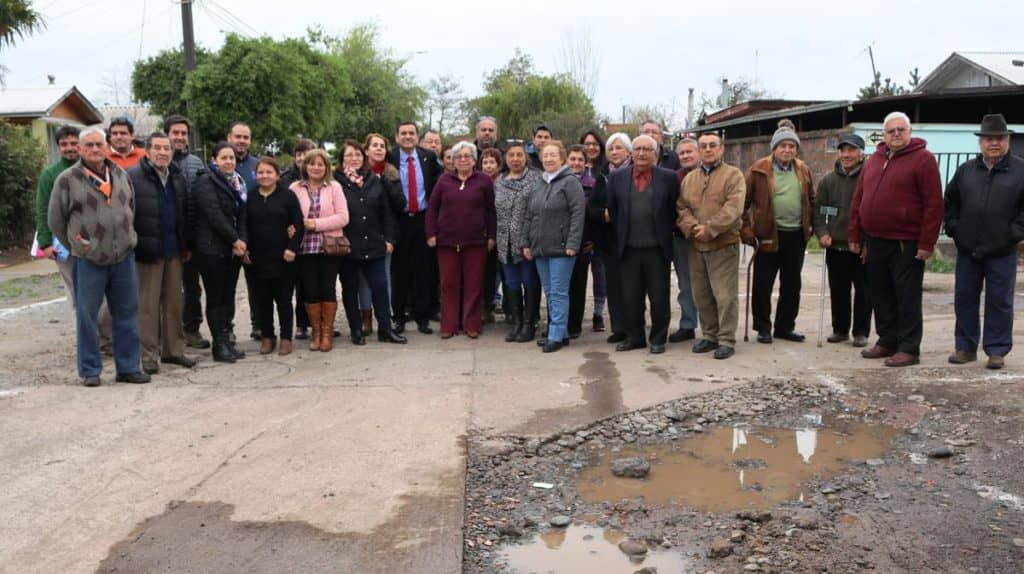 Repondrán calles y veredas en Villa Pedro Álvarez de Curicó