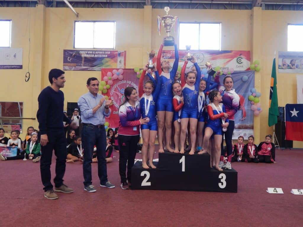 Club de Gimnasia Estrella de Curicó ganó  la “Copa Aniversario 275” de nuestra ciudad