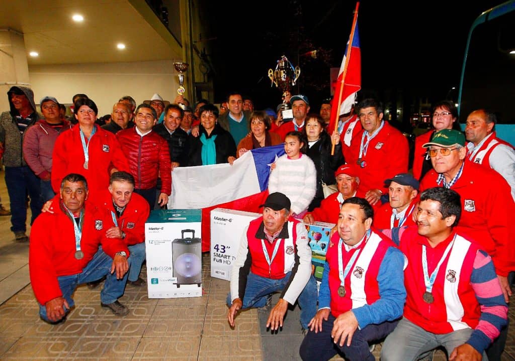 Campeones Nacionales de Rayuela fueron recibidos como héroes