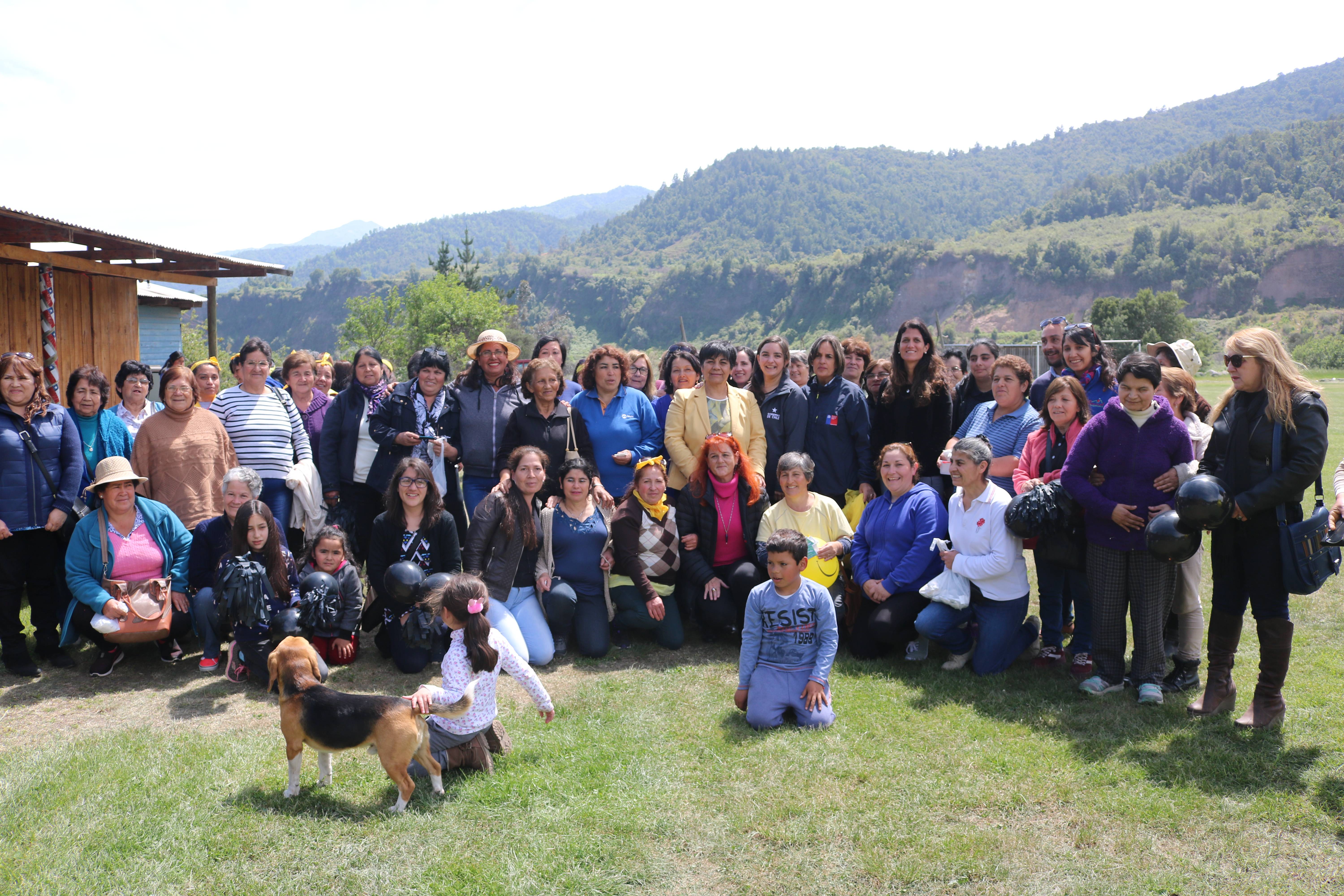 Mujeres de Teno participaron en celebración de la mujer rural