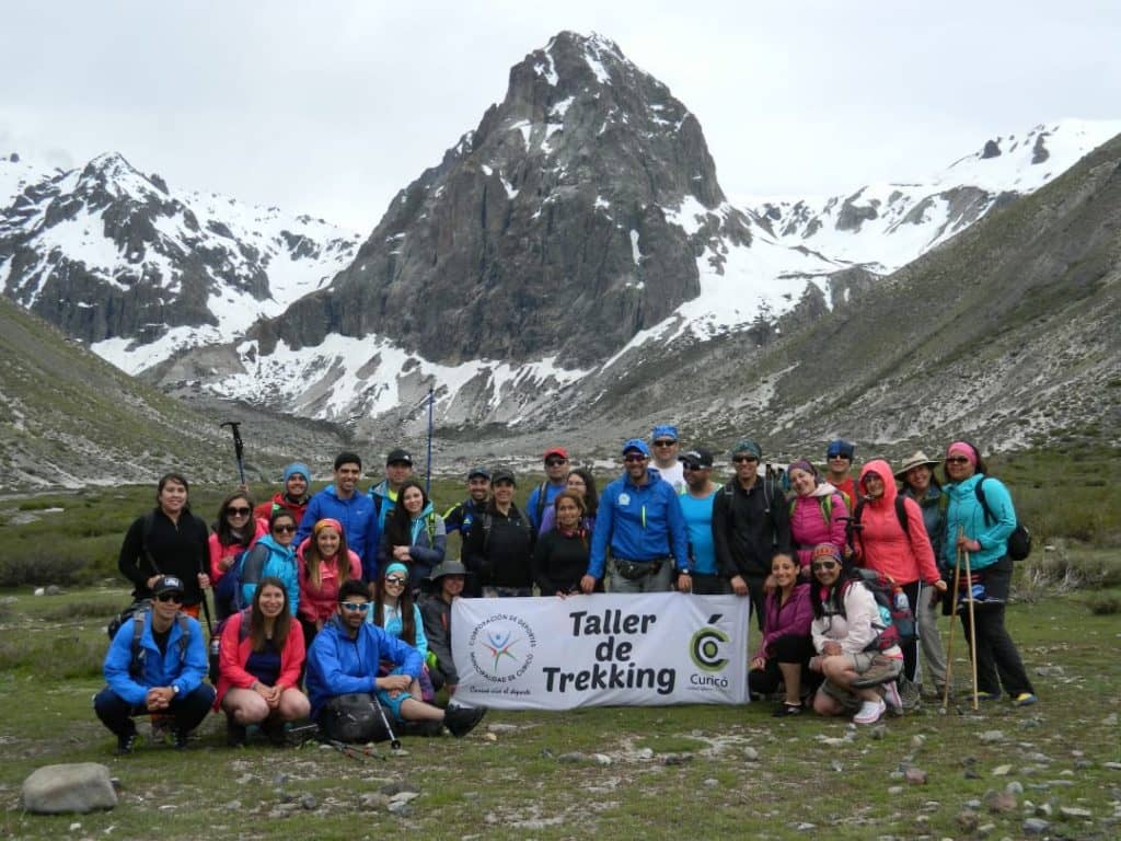 Trekkeros vivieron gran experiencia visitando sector El Bolsón