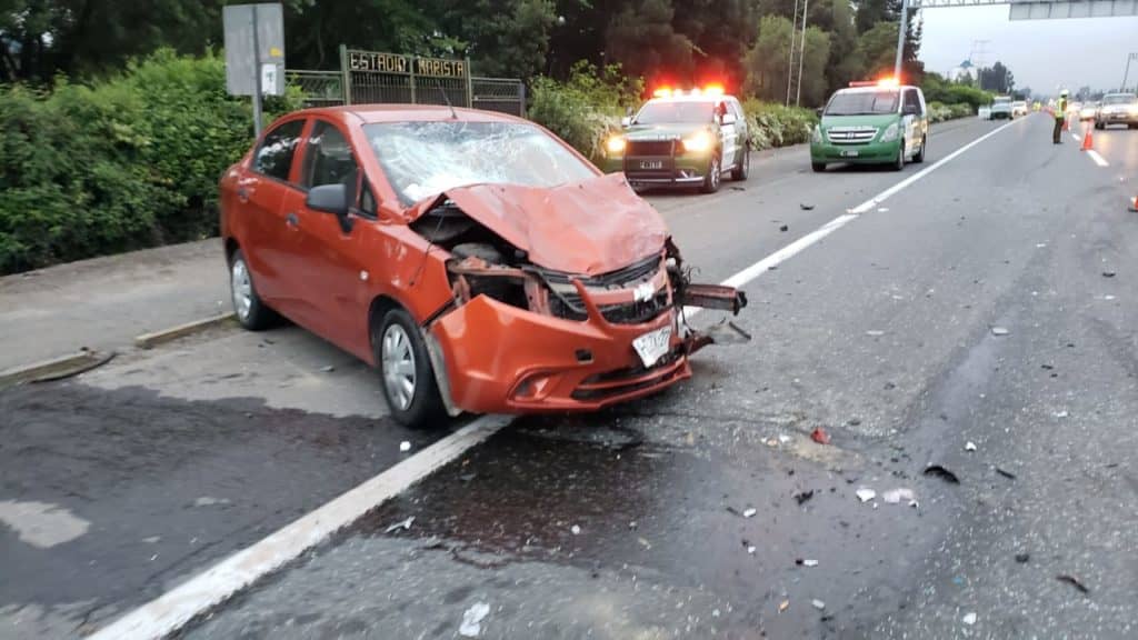 Región del Maule es la cuarta con más accidentes de tránsito en el país