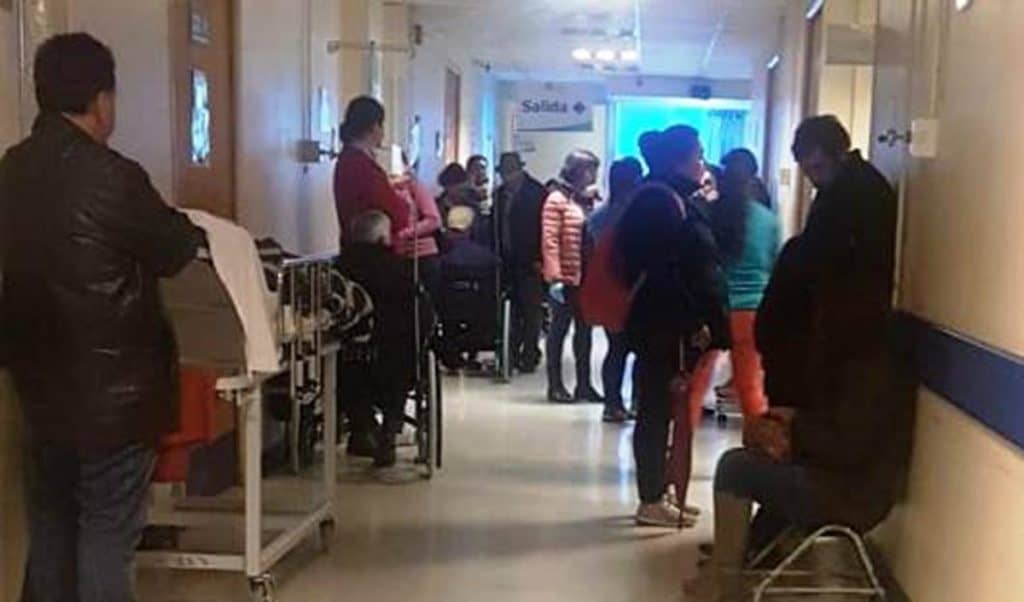 Se repite la historia: anoche nuevamente estuvo con alta afluencia la urgencia hospitalaria