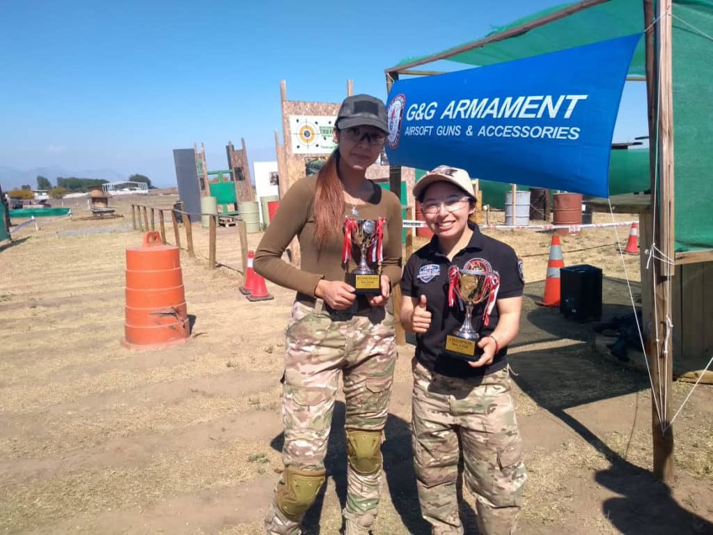 Macarena Arriagada consiguió el primer lugar en la Copa G&G AirSoft y clasificó a Mundial