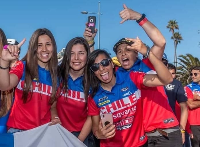 Tania González fue 8va junto a Chile en el Six Days de Enduro en Viña del Mar