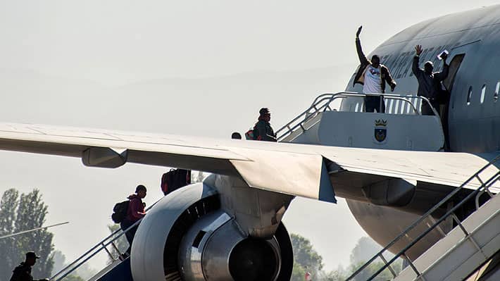 Avión del plan de retorno a Haití traerá a chilenos desde Venezuela