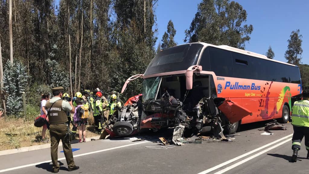 Casablanca: Al menos un muerto y 23 heridos en choque frontal