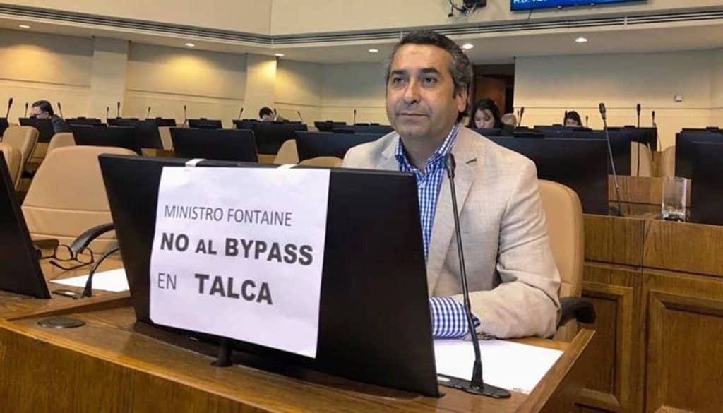 Diputado Alexis Sepúlveda solicita claridad sobre bypass en Talca