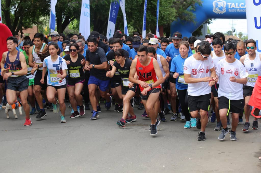 Más de 2500 personas animaron la quinta versión de la Corrida Familiar del Maule