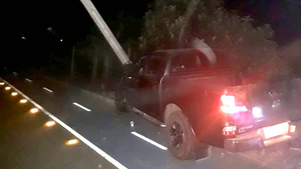 Violento accidente en camino a Zapallar