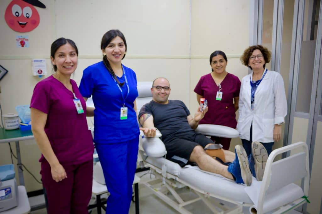 Hospital de Curicó invita donar sangre en esta navidad