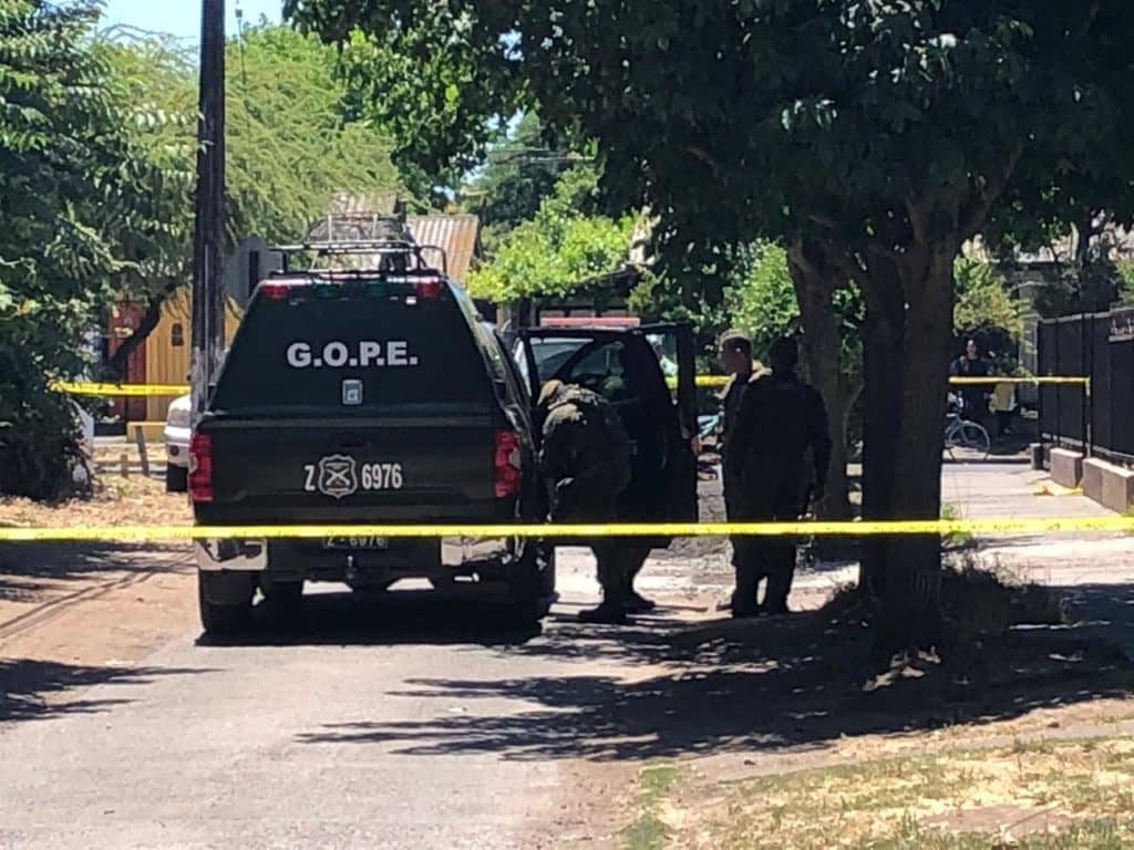 GOPE retira "granada mortero" en sector Guaiquillo