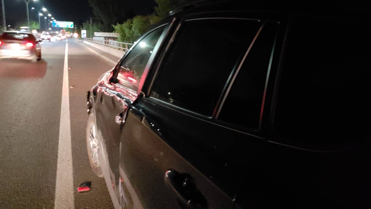 Falleció indigente  atropellado anoche por detective en la carretera