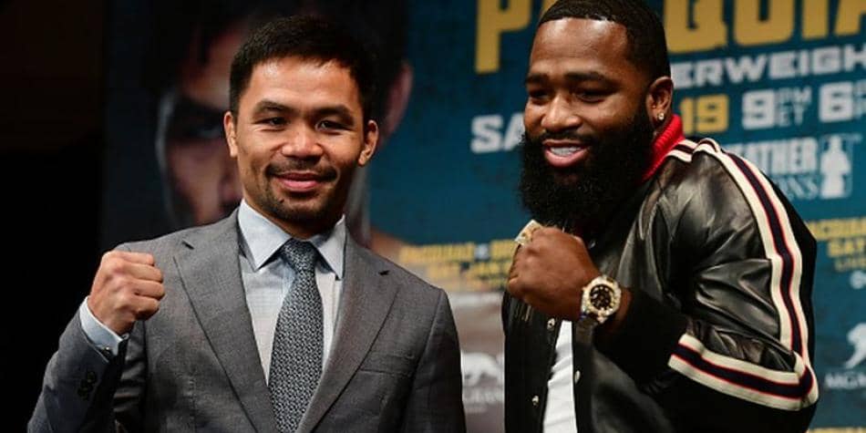 Día y hora: Pacquiao y Broner ponen en juego el título wélter de boxeo