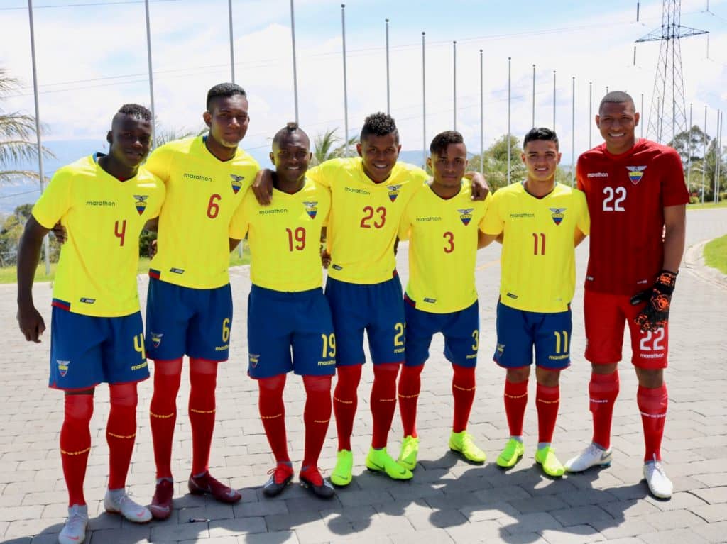 Selección de Ecuador ya está en Curicó para el Sudamericano Sub 20
