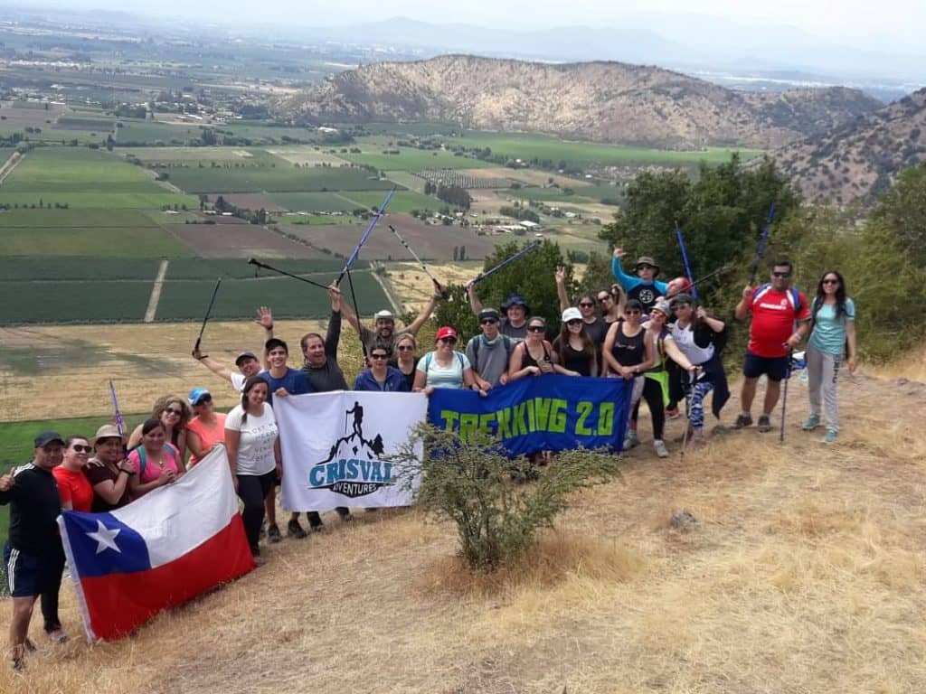 Trekking Ecológico 2.0 visitó el Tranque La Palmilla y recolectó basura en el sector