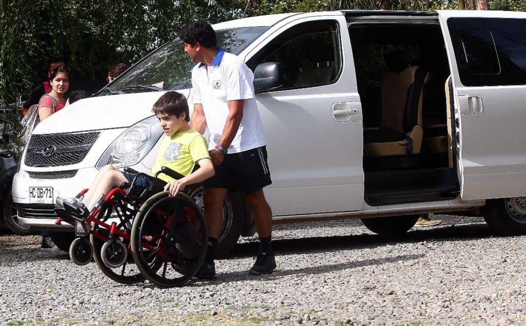 Curicanos se entrenan para ser nadadores paralímpicos