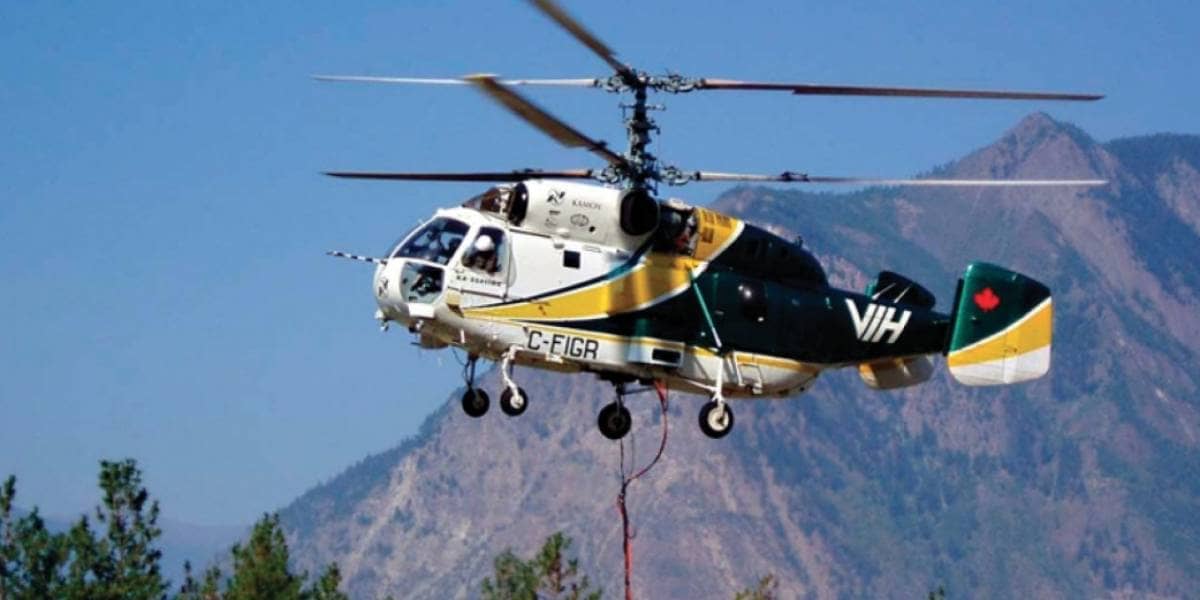 Helicóptero ruso contra incendios operará en Curicó
