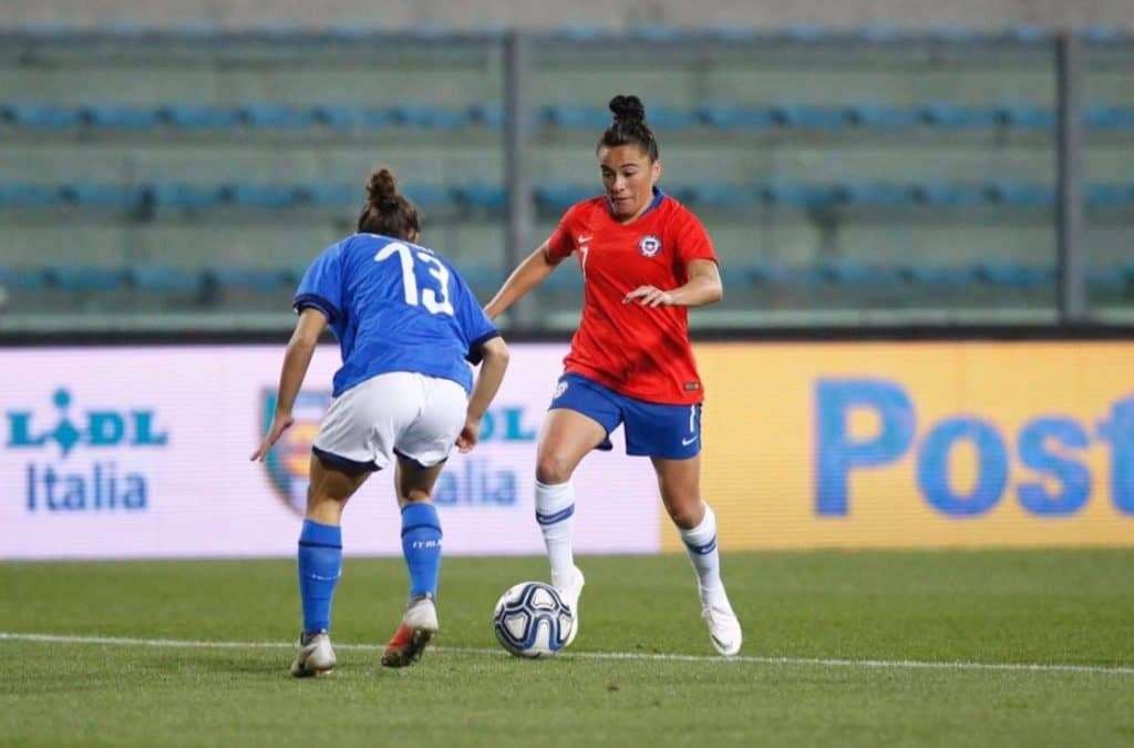 Con un gol en los descuentos: La Roja femenina cayó en su duelo amistoso ante Italia