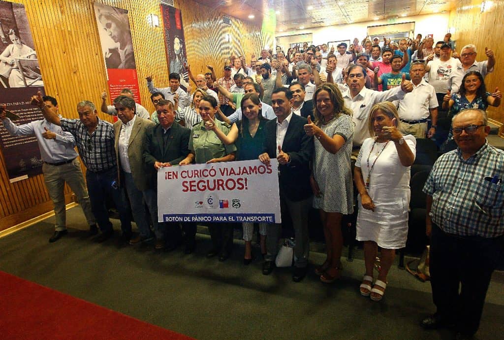 Mil conductores del transporte público y escolar contarán con botón de pánico de seguridad