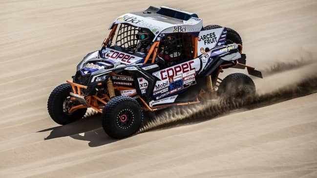 Dakar 2019: Chaleco López es líder de la general en UTV tras acabar segundo la tercera etapa