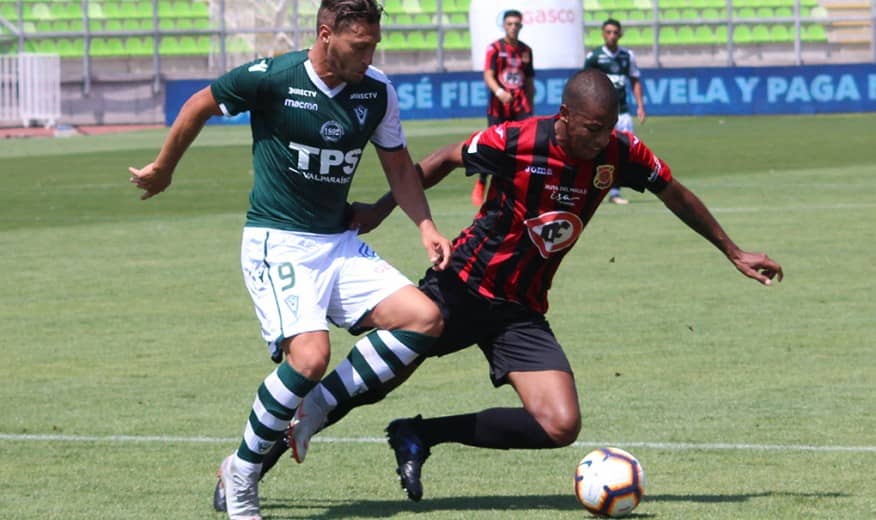 Rangers igualó como visitante ante Santiago Wanderers en el inicio de la Primera B