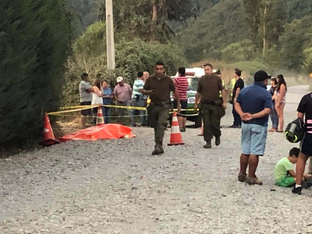 Fatal atropello de vecino en Chequenlemu