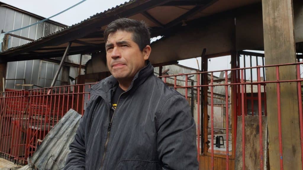 Emprendedor afectado por  incendio de Maipú manifestó que no necesita “mendigar”