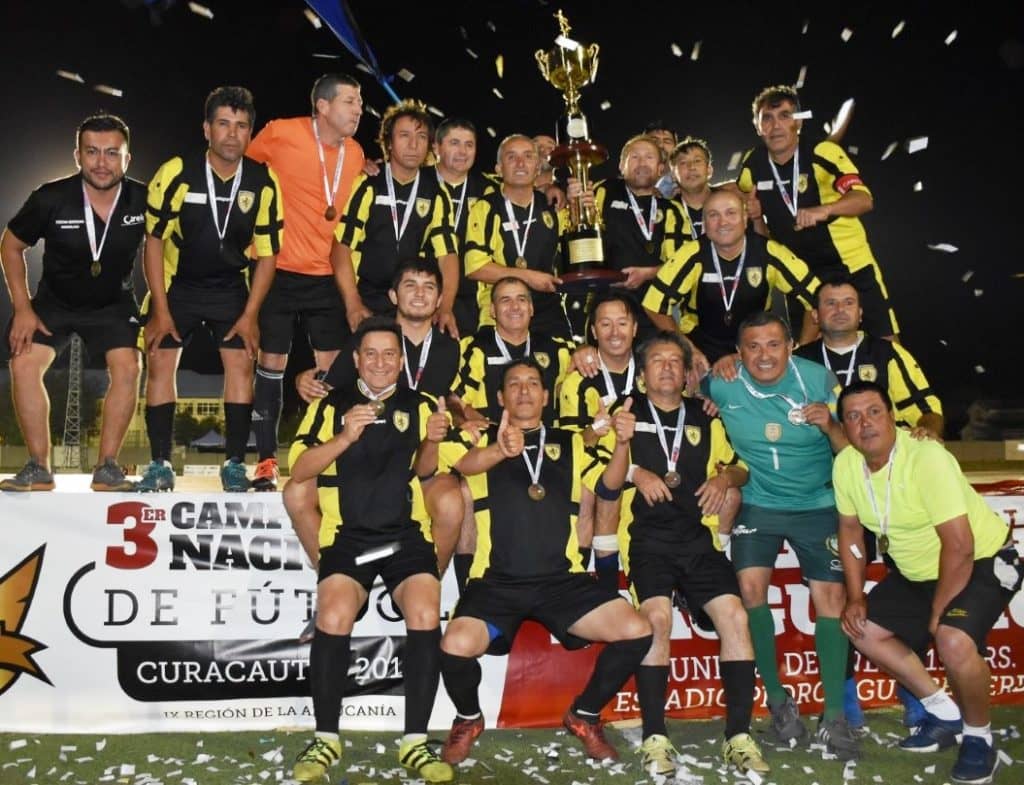 Nacional La Higuerilla se consagró campeón supersenior 45 en Curacautín